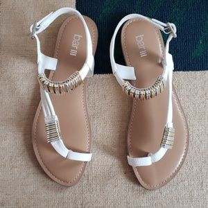 Bar III White Sandals